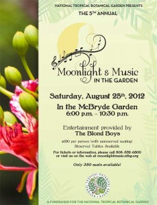 Kauai Event: Moonlight and Music at McBryde Garden