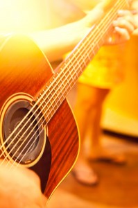 Slack key guitar music on Kauai